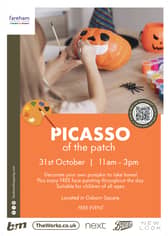 The event will allow people to paint their own pumpkins
