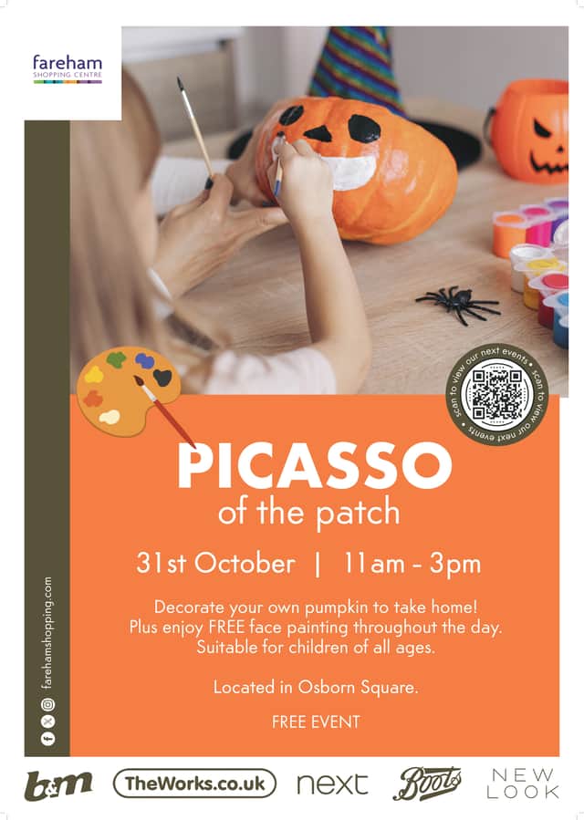 The event will allow people to paint their own pumpkins