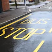Hampshire bus stop