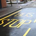Hampshire bus stop
