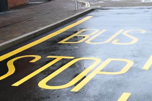 Hampshire bus stop