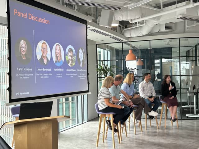 The event was held in PR Newswire's office in London