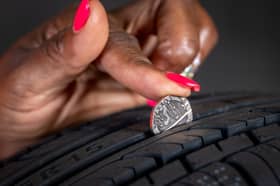 You can check your tyre depth by using the border of a 20p coin