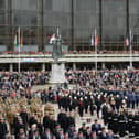 The Volunteer Cadet Corps will be celebrating its 125th anniversary in Portsmouth next week. Pictured: Remembrance Sunday at Guildhall Square in Portsmouth.