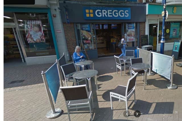Greggs in Gosport High Street