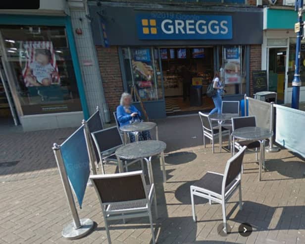 Greggs in Gosport High Street