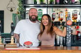Tommy Hoare and Trina Wheeler behind the bar at The Old Oyster House Picture:  Alec Chapman