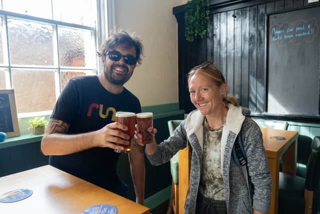 Chris  and Emma Jolley at The Old Oyster House Picture: Alec Chapman