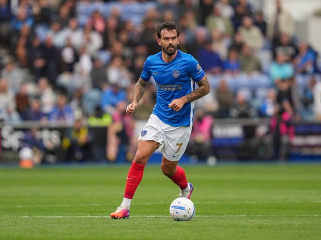 Marlon Pack has been rested from Pompey’s trip to Wolves. Picture: Jason Brown