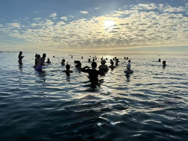 Women's Tribe Southsea brave the cold come rain or shine