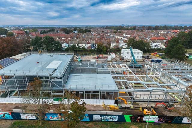 Portsmouth City Council has provided an update on the progress being made at Bransbury Park.
Contributed/ Portsmouth City Council