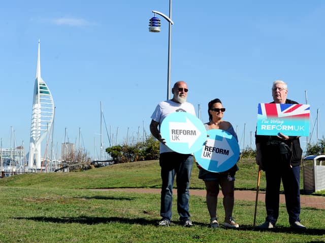 Zia Yusuf, Reform UK's spokesperson for home affairs visited Haslar Marina, Gosport, on Monday, October 5, 2026.

Picture: Sarah Standing
