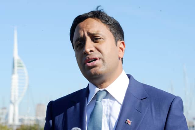 Zia Yusuf, Reform UK's spokesperson for home affairs visited Haslar Marina, Gosport, on Monday, October 5, 2026
Picture: Sarah Standing