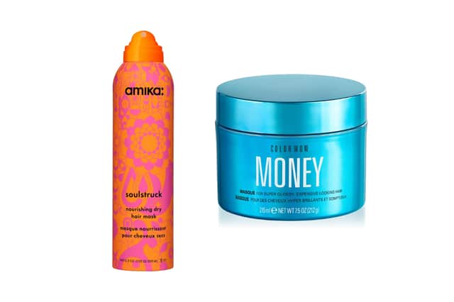 Amika's Soulstruck Nourishing Leave-In Dry Hair Mask  and COLOR WOW Money Masque
