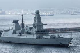 Type 45 destroyer HMS Dragon is heading back home to Portsmouth after recently being seen in Gibraltar.