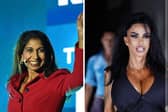 Suella Braverman and Katie Price