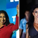 Suella Braverman and Katie Price
