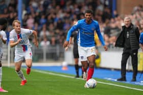 Iyad Mohamed has made three appearances for Pompey since his summer arrival from Casa Pia. Picture: Jason Brown