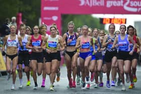 AJ Bell Great South Run runners 2025