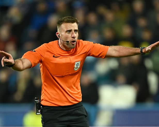 Adam Herczeg will take charge of Pompey's game at Southampton