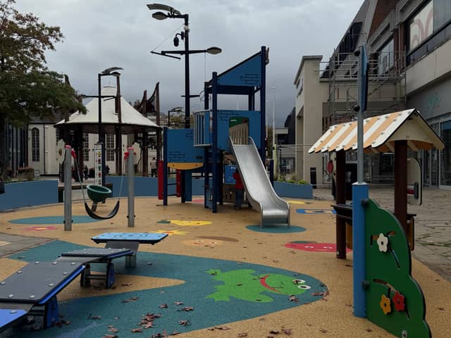 The new playground in Fareham town centre