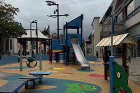 The new playground in Fareham town centre