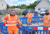 As part of the improvements, Portsmouth Water and Cappagh replaced sections of older pipework to help prevent leaks and bursts.