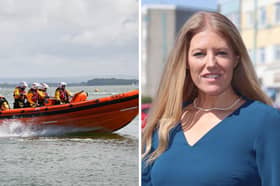 Police and crime commissioner Donna Jones said threats made to RNLI and Coastguard crews involved in the migrant boat landing in Gosport was a disgrace.