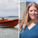 Police and crime commissioner Donna Jones said threats made to RNLI and Coastguard crews involved in the migrant boat landing in Gosport was a disgrace.