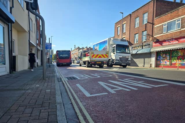 Kingston Road bus lane