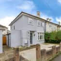 The Beauchamp Avenue semi-detached home comes with ample off-road parking and a detached garage with an electric door