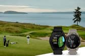 Garmin's new Approach S72 golf smartwatch comes in two sizes and features advanced swing analysis, detailed course mapping and green-reading technology.