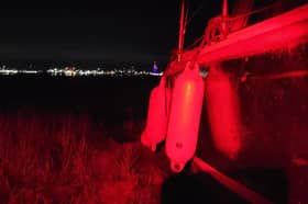 GAFIRS rescued a boat which had run aground in the vicinity of Pewit Island.