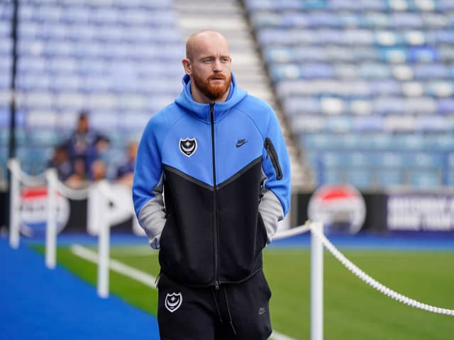 Pompey defender Connor Ogilvie. Pic: Jason Brown