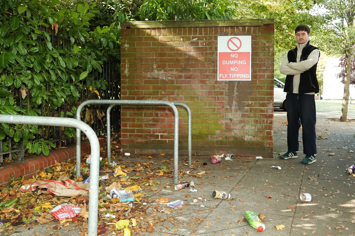 Fratton residents call for action as block of flats becomes a hot spot for fly tipping