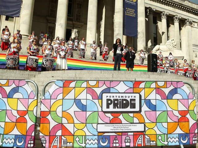Pride Community Festival in Guildhall Square