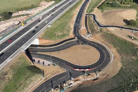 The M27's Junction 10 will be partially opening for motorists on Monday, October 12.