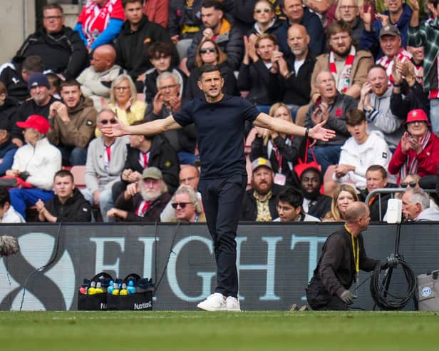 Pompey boss John Mousinho. Pic: Jason Brown