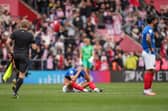 Pompey suffered south-coast derby defeat to Southampton yesterday. Pic: Jason Brown.