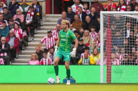 Nicolas Schmid was recalled at St Mary's - and produced a man-of-the-match display. Picture: Jason Brown