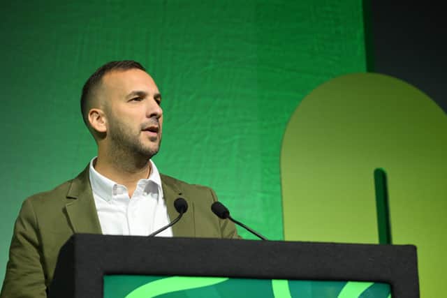 The Green Party passed the ‘Zionism is racism’ policy at the party conference on October 4Green Party leader Zack Polanski
