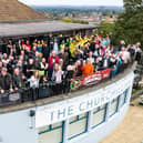 Pictured:  Mental Health Motorbike anniversary event