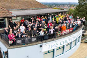Pictured:  Mental Health Motorbike anniversary event
