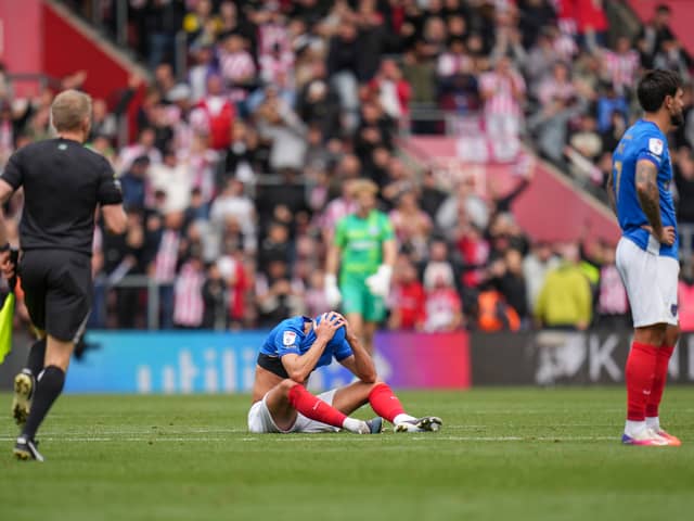 Terry Devlin was gutted at the final whistle after a St Mary's defeat. Picture: Jason Brown