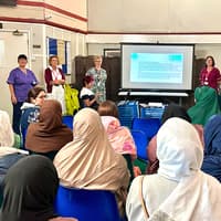 Portsmouth mosque hosts breast health workshop with local health team to encourage screening attendance