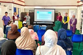 Community Breast Health Workshop at the Portsmouth Jami Mosque
