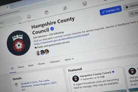 Hampshire County Council Facebook page
