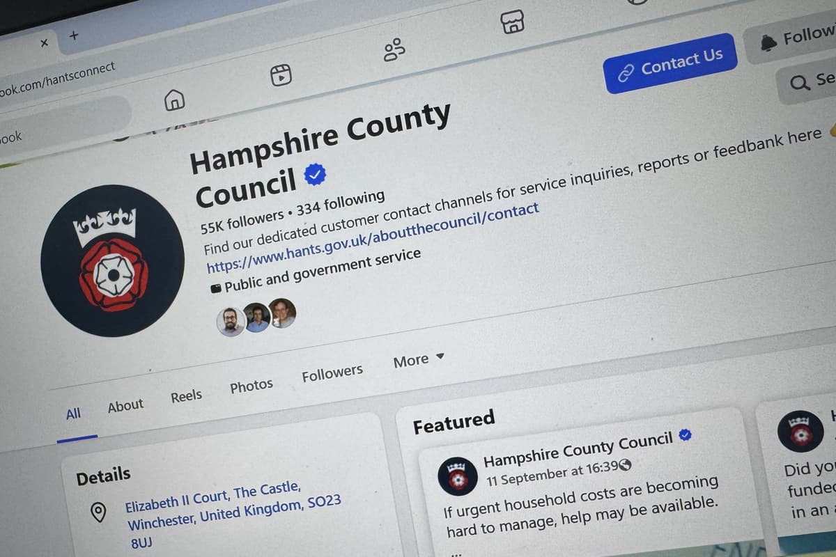 Der Hampshire County Council verzeichnet Ausgaben von über 500 ...
