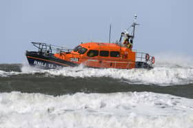 An RNLI Shannon Class Lifeboat 