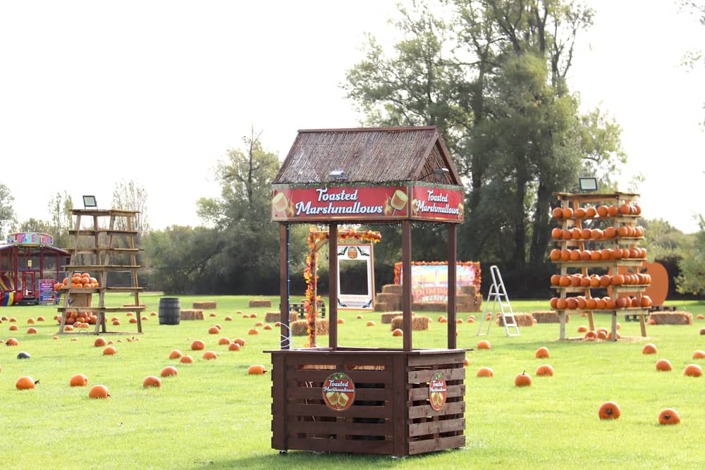 The scene is set for Portsmouth Pumpkin Patch as it gets ready to welcome guest for the first time on Saturday, October 17.
